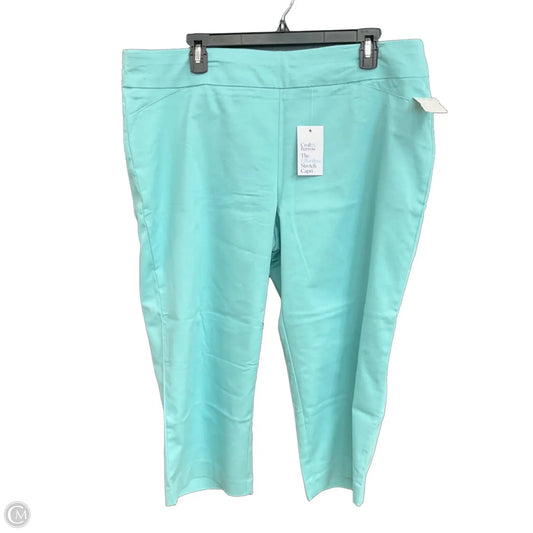 Pants Other By Croft And Barrow In Blue, Size: 18