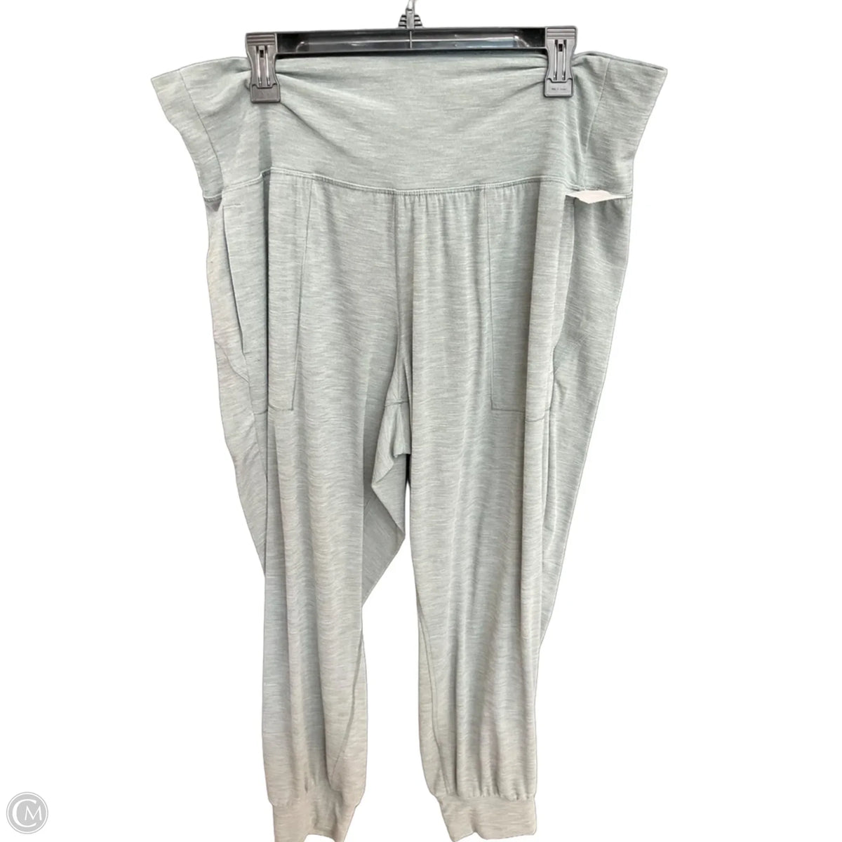 Athletic Leggings By Athleta In Green, Size: 2x