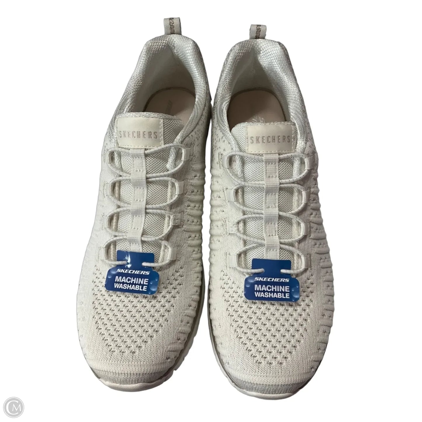 Shoes Sneakers By Skechers In White, Size: 9
