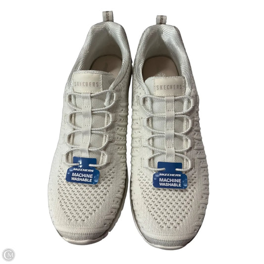 Shoes Sneakers By Skechers In White, Size: 9