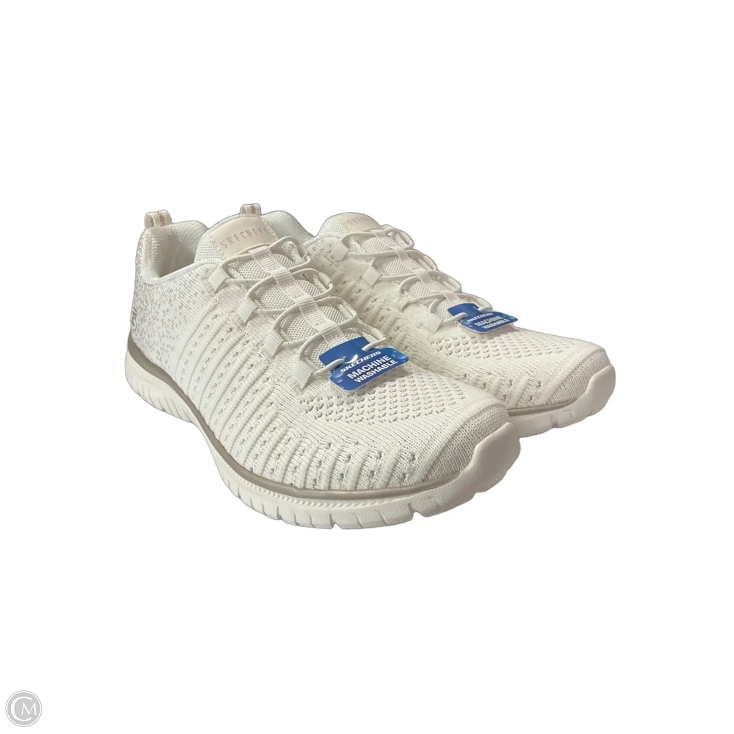 Shoes Sneakers By Skechers In White, Size: 9