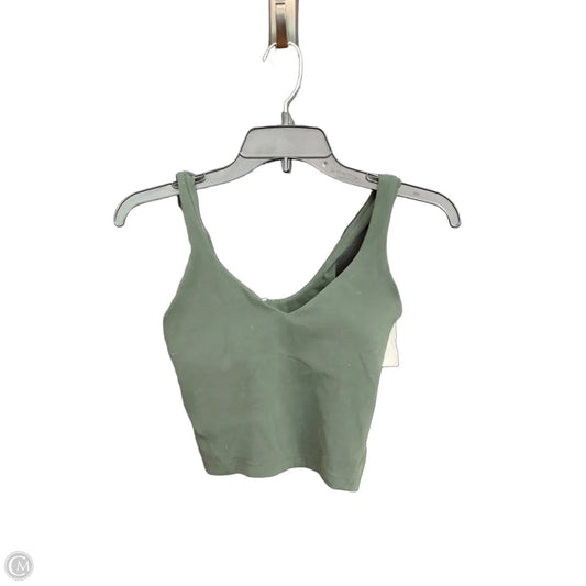 Athletic Bra By Lululemon In Green, Size: S