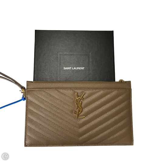 Wristlet Luxury Designer By Yves Saint Laurent, Size: Medium