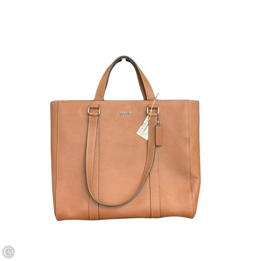 Tote Designer By Coach, Size: Large