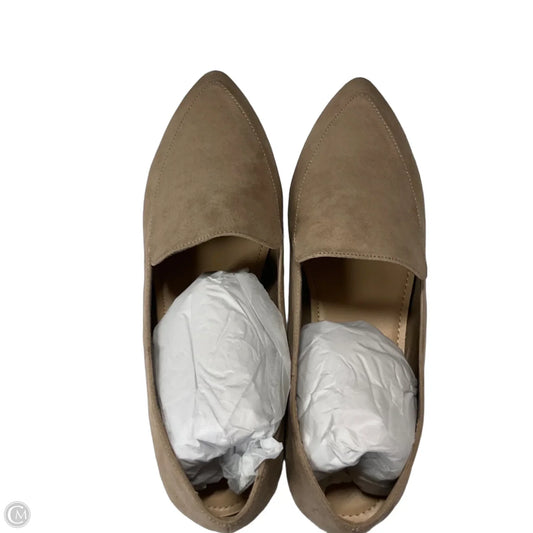 Shoes Flats By Just Fab In Beige, Size: 7.5