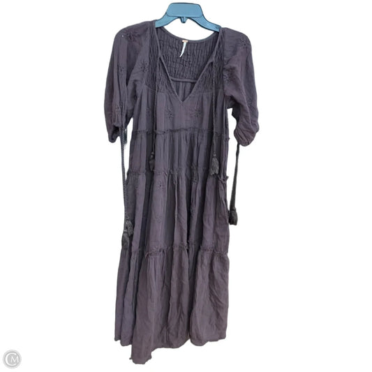Dress Casual Maxi By Free People In Purple, Size: Xs
