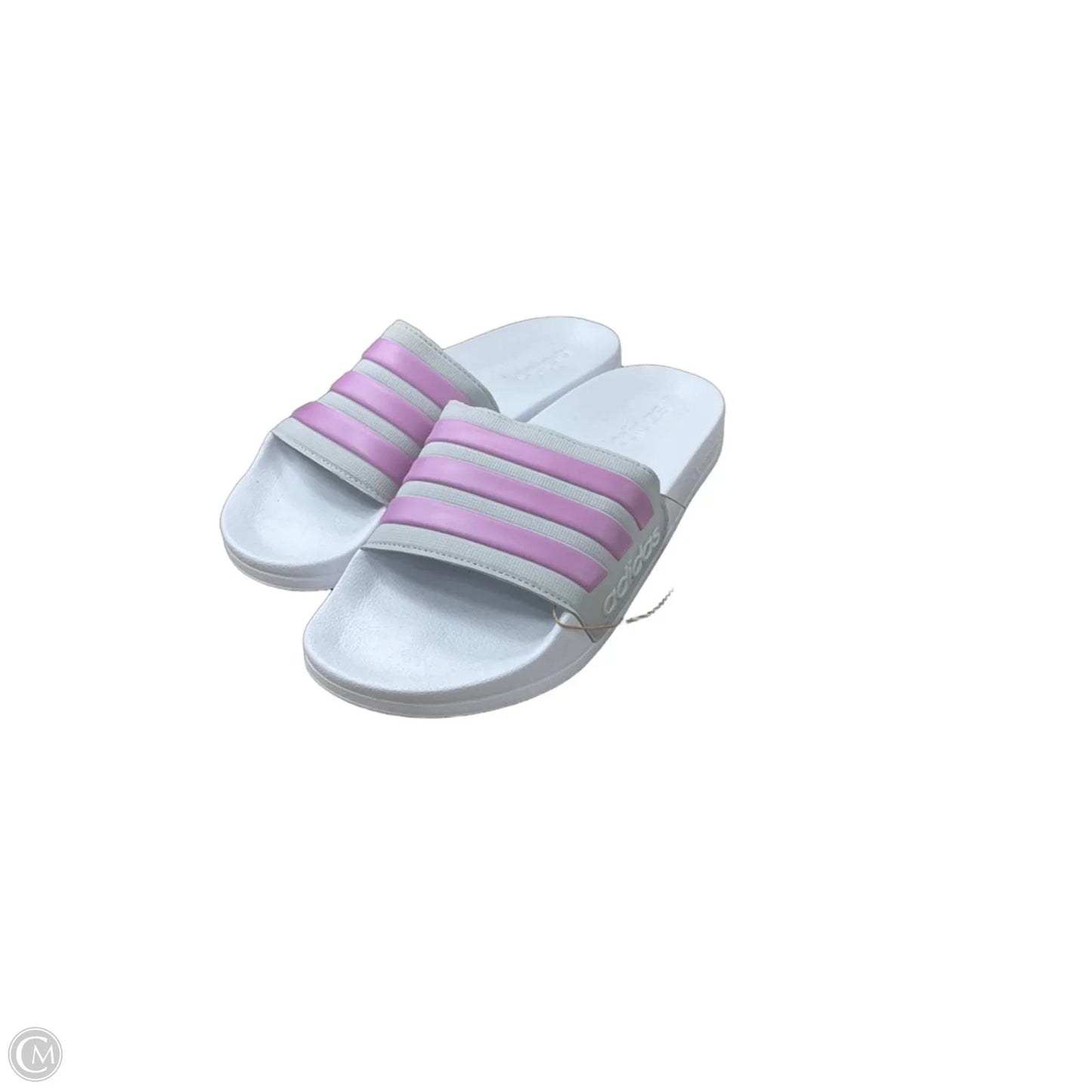Sandals Flats By Adidas In White, Size: 8