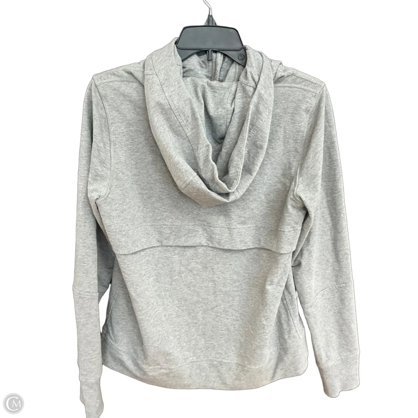 Athletic Jacket By Lululemon In Grey, Size: S