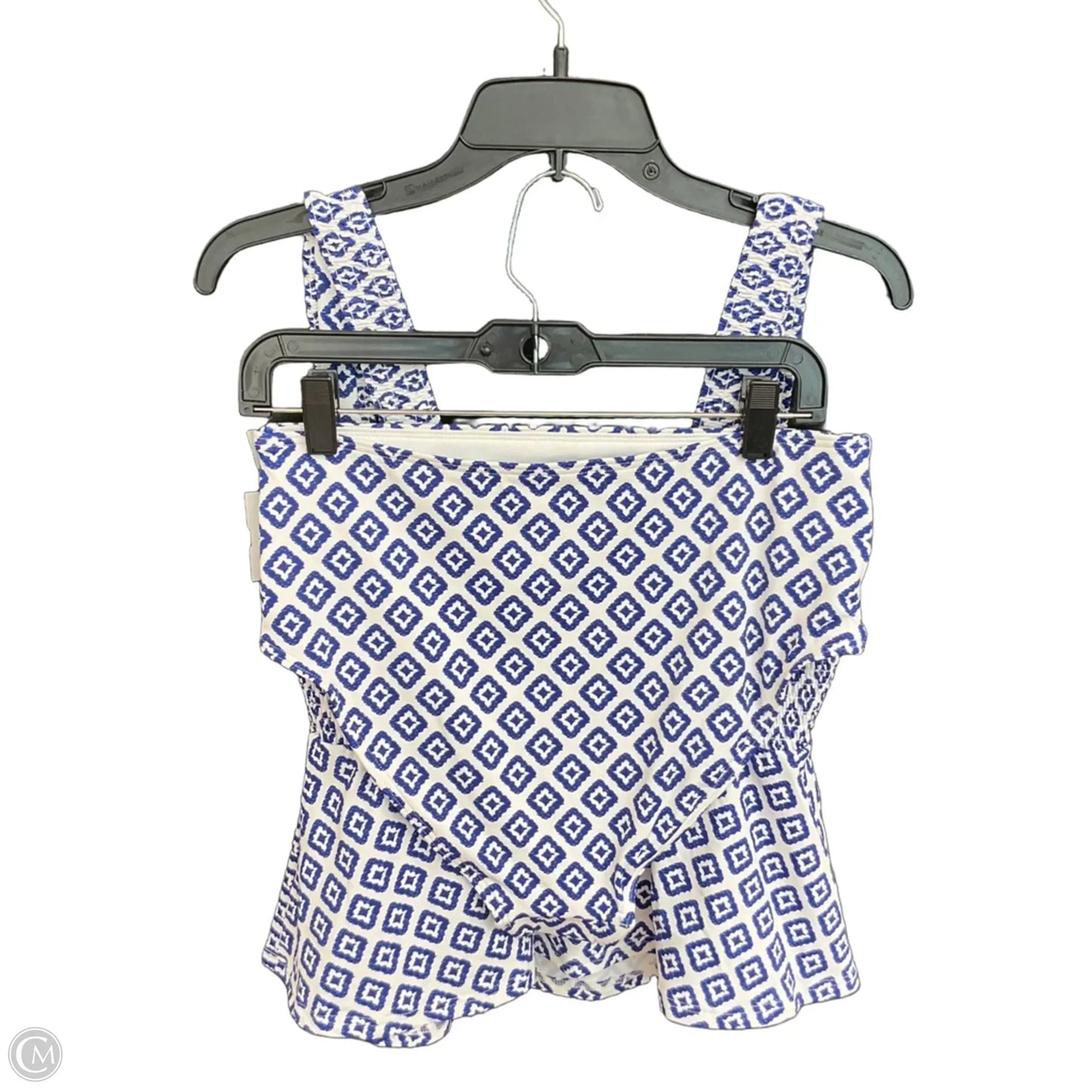 Swimsuit 2pc By Lands End In Blue, Size: M