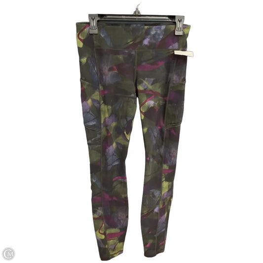 Athletic Leggings By Lululemon In Multi-colored, Size: 8