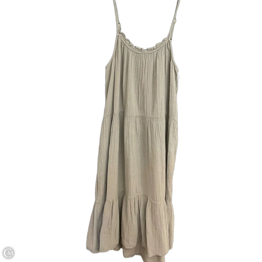 Dress Casual Maxi By Daily Practice By Anthropologie In Grey, Size: S