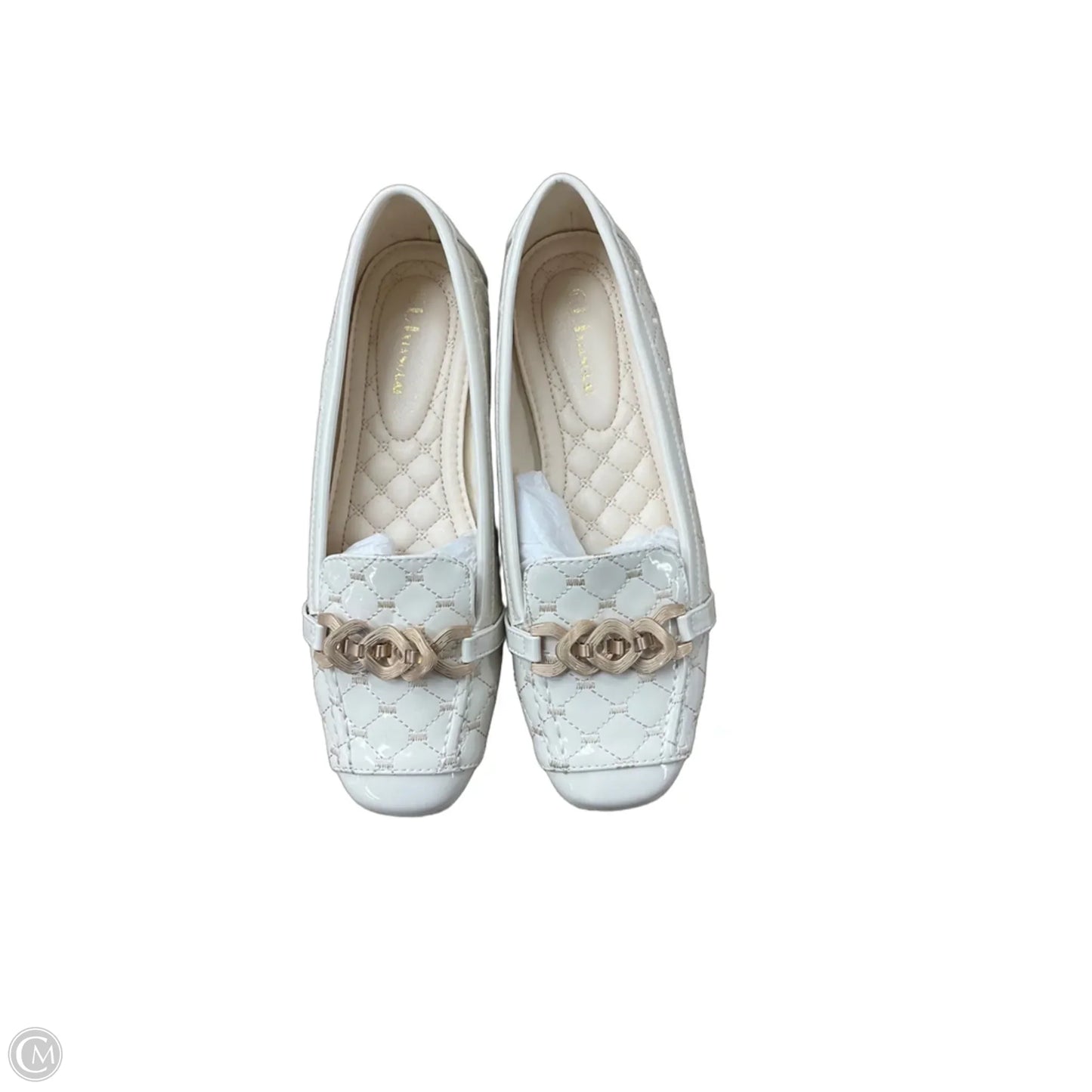 Shoes Flats By Cmc In White, Size: 11