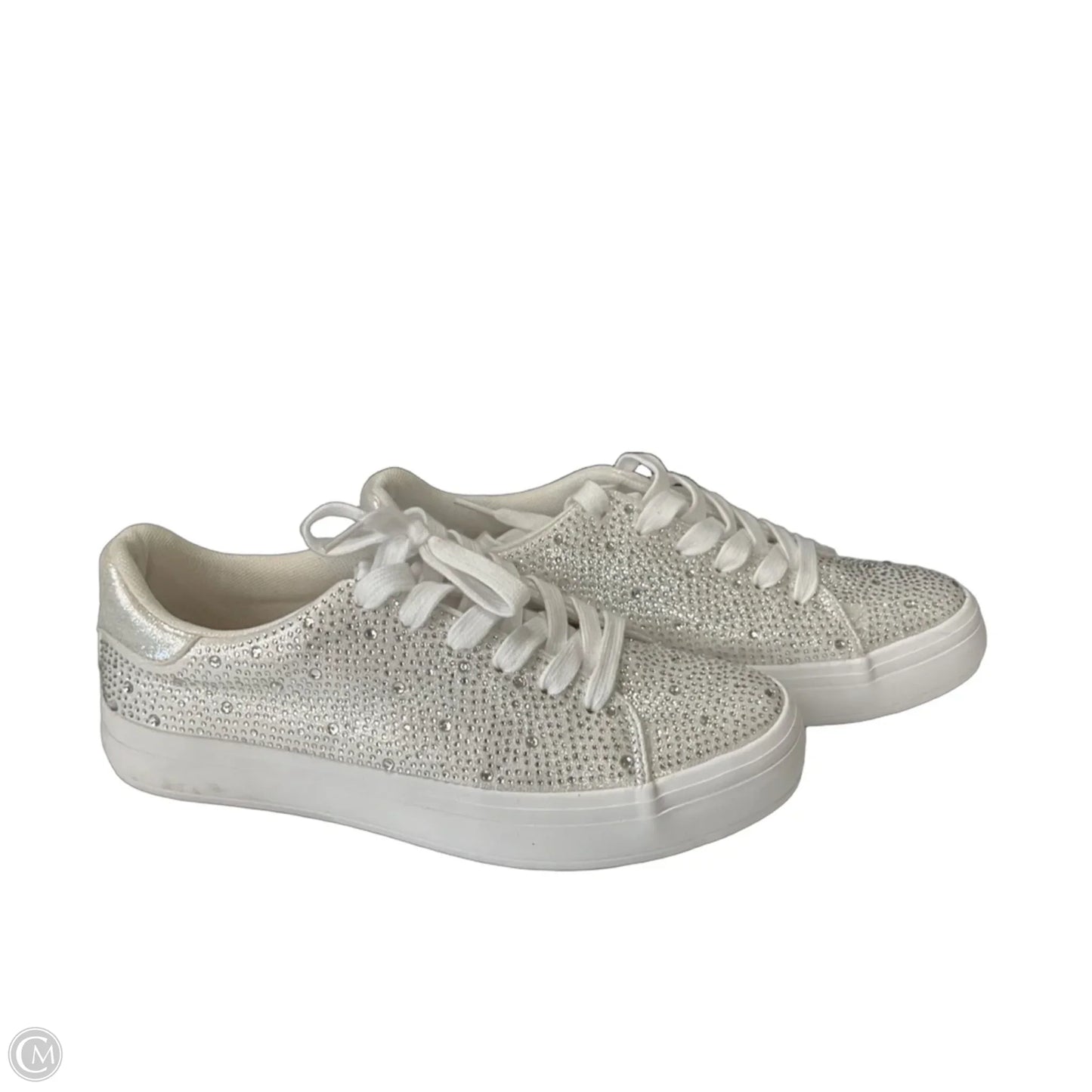 Shoes Sneakers By Juicy Couture In White, Size: 9.5