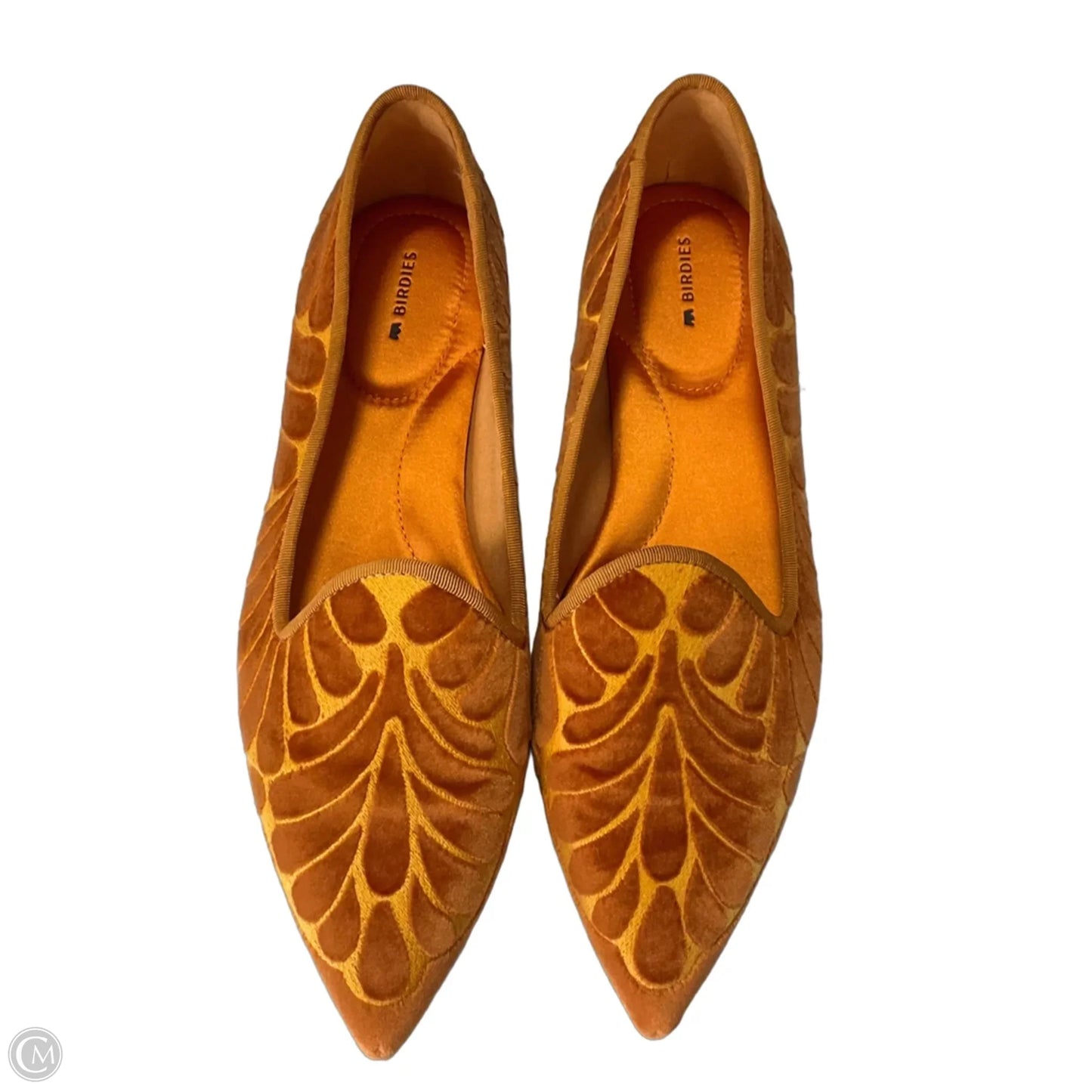 Shoes Flats By Birdies In Orange, Size: 9.5