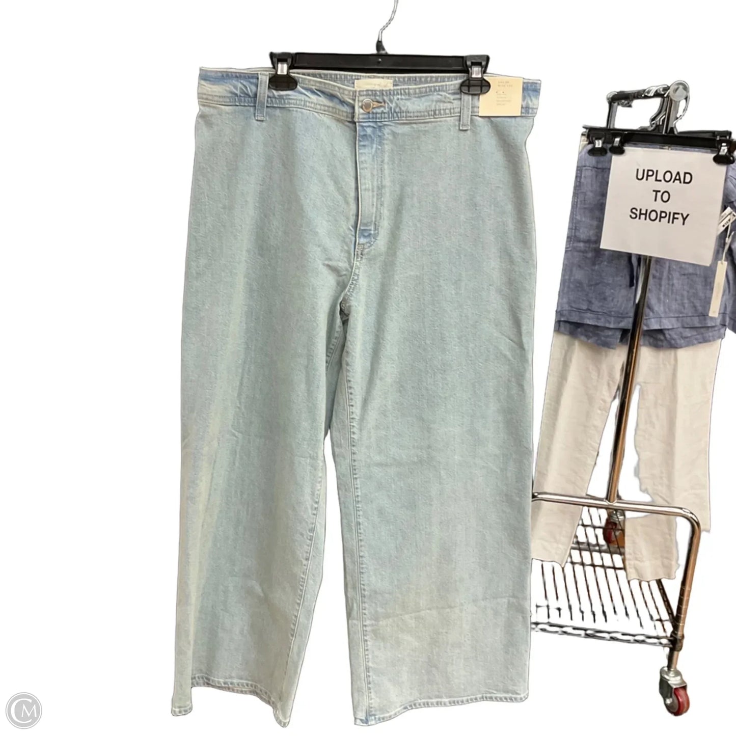 Jeans Wide Leg By Universal Thread In Blue, Size: 16