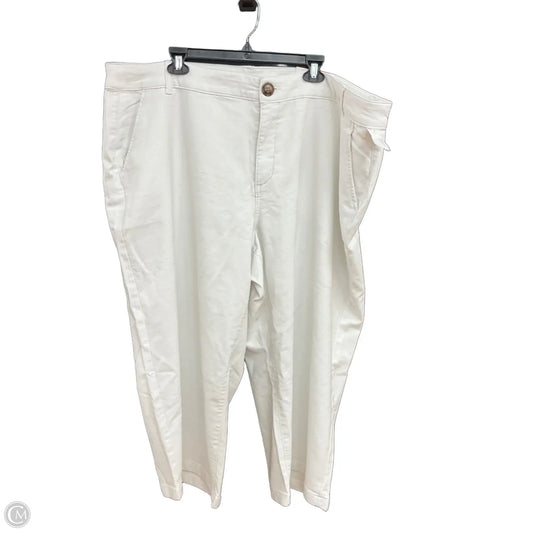 Pants Cropped By Style And Co Collection Women In White, Size: 24