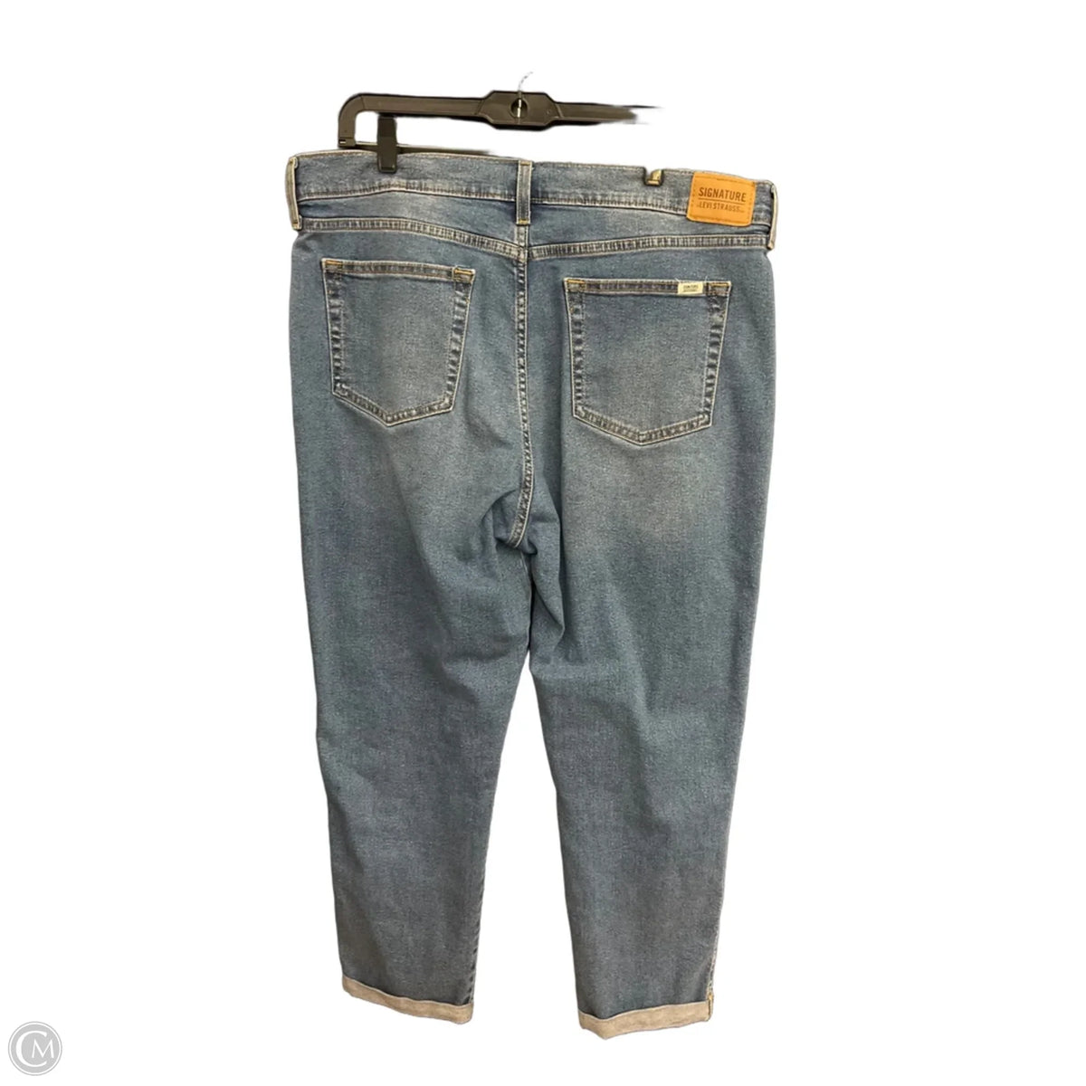 Jeans Straight By Levis In Blue, Size: 16