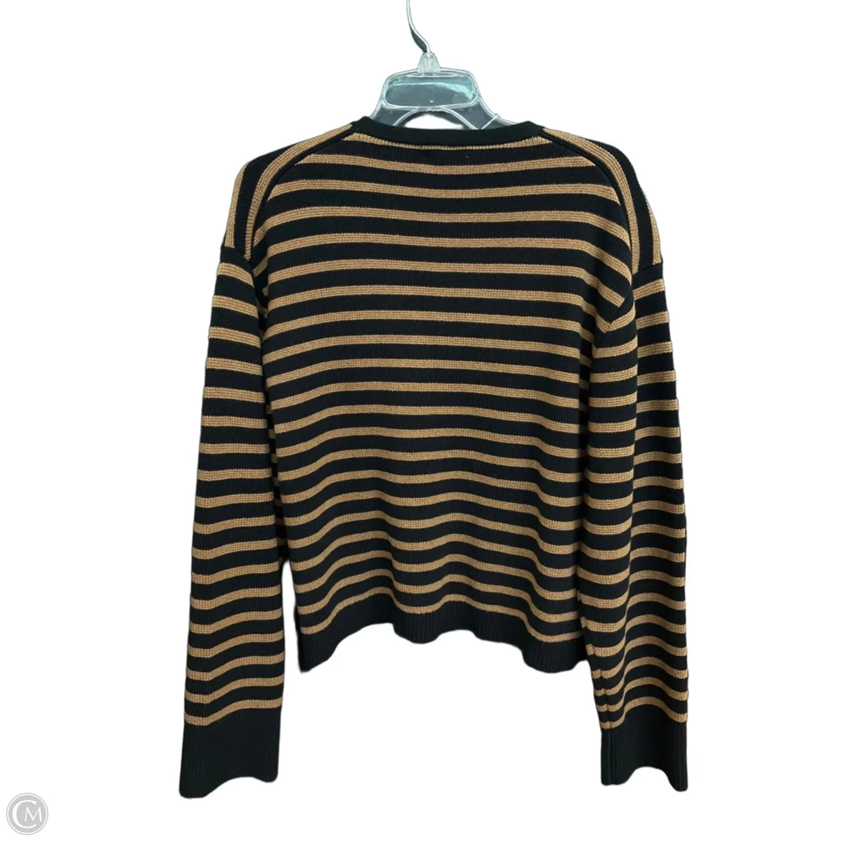 Cardigan By J. Crew In Striped Pattern, Size: Xl
