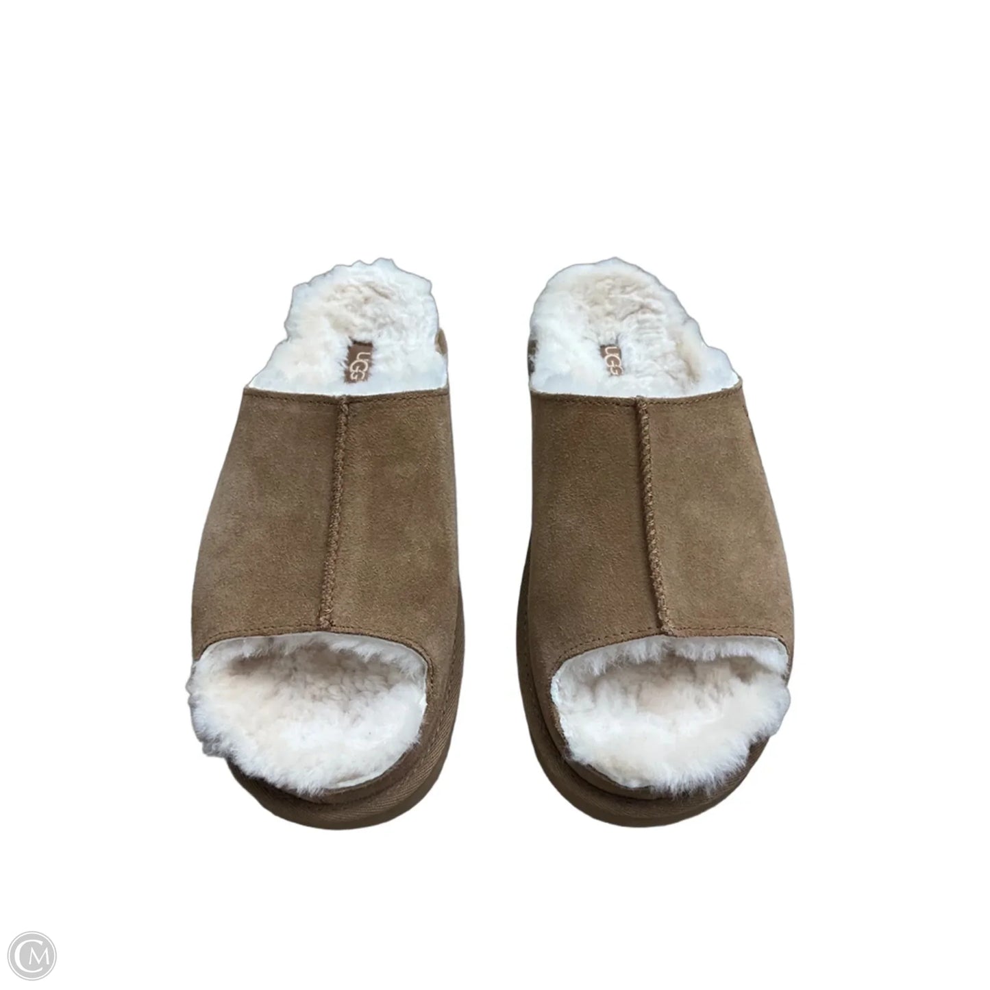 Sandals Designer By Ugg In Brown, Size: 6