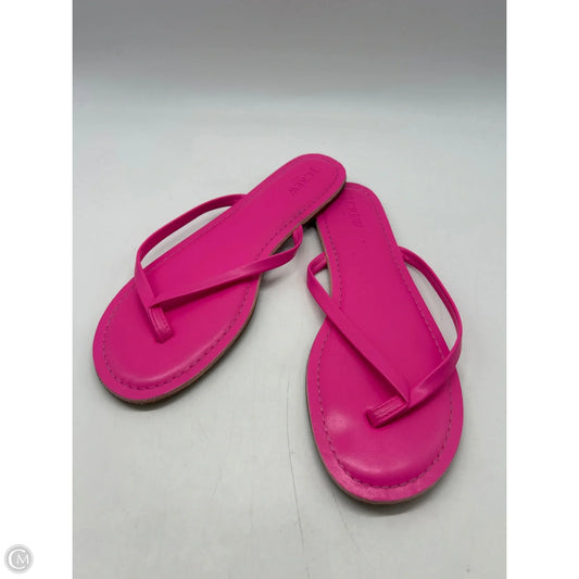 Sandals Flats By J. Crew In Pink, Size: 10