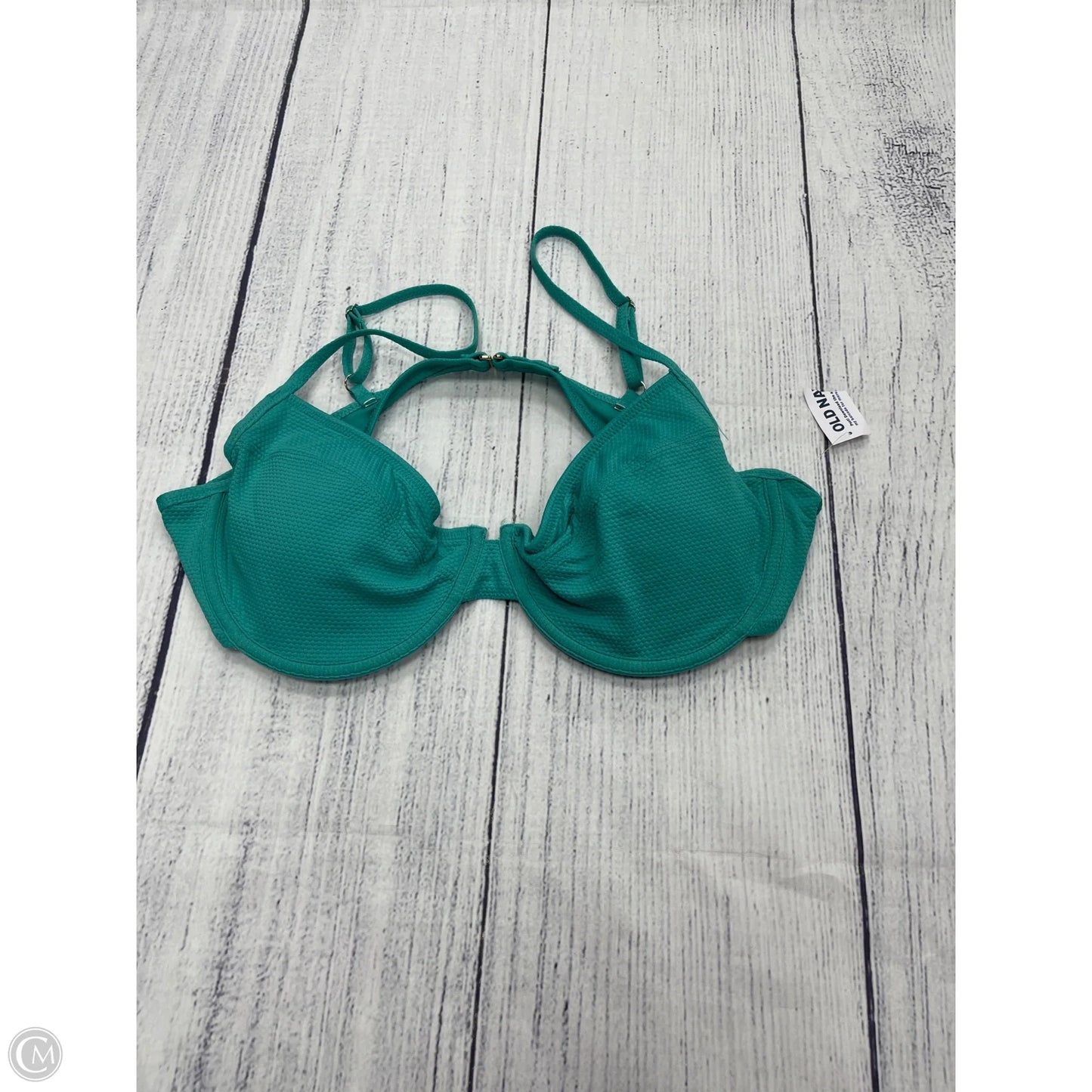 Swimsuit Top By Old Navy In Green, Size: Xl