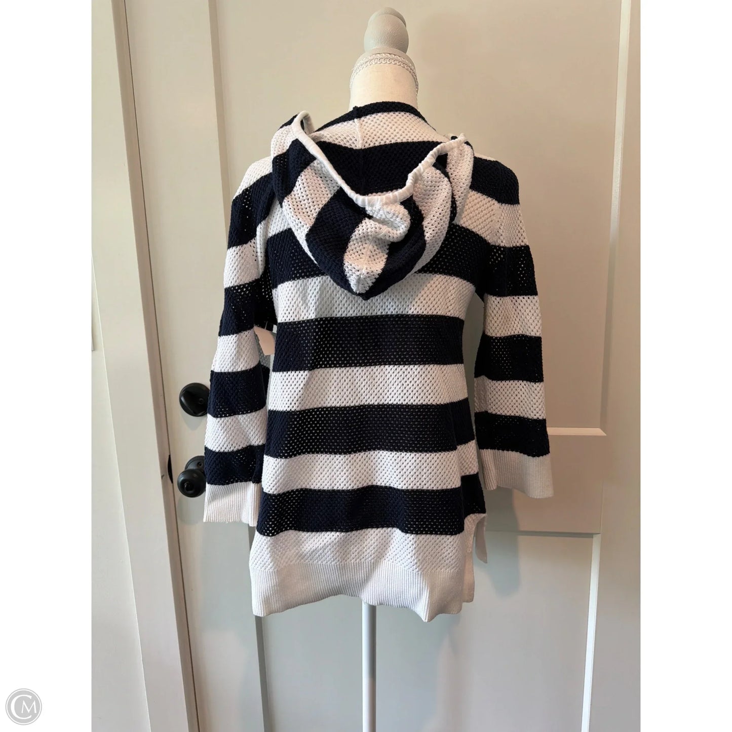Top Long Sleeve By Inc In Striped Pattern, Size: M