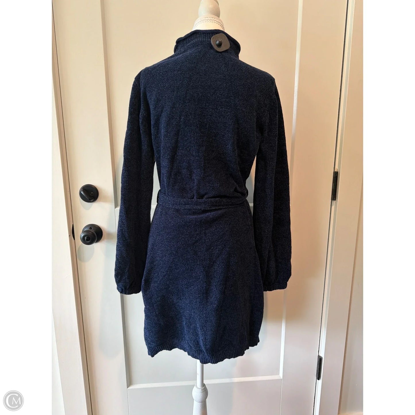 Dress Sweater By Clothes Mentor In Navy, Size: S