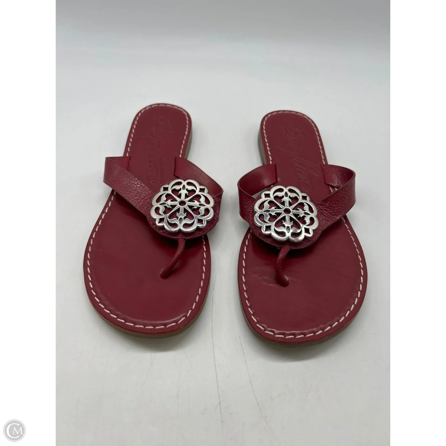 Sandals Flats By Brighton In Red, Size: 7
