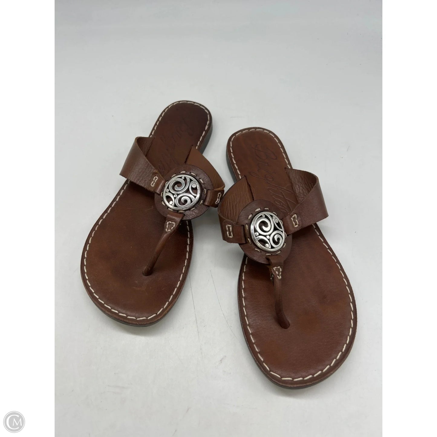 Sandals Flats By Brighton In Brown, Size: 7.5
