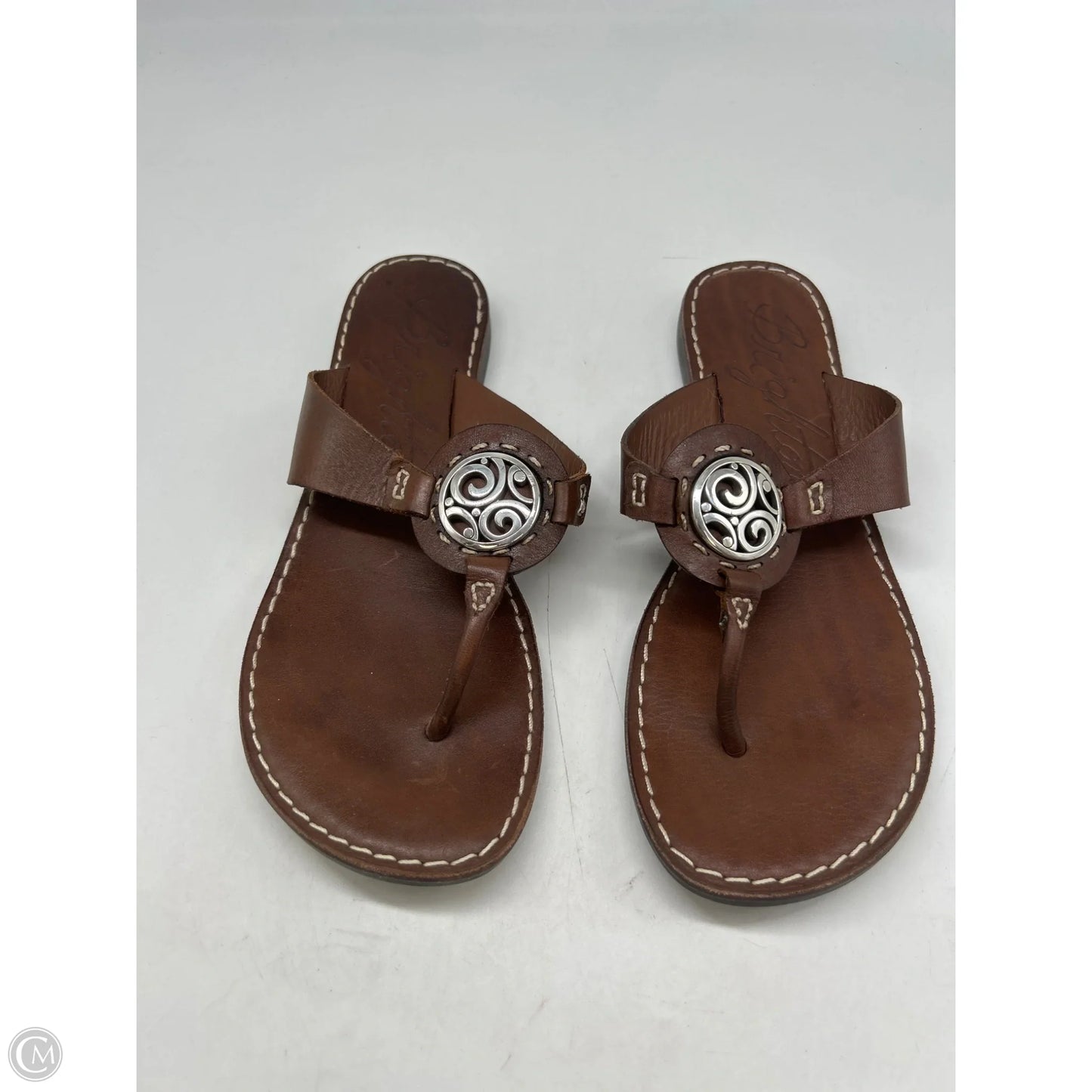 Sandals Flats By Brighton In Brown, Size: 7.5