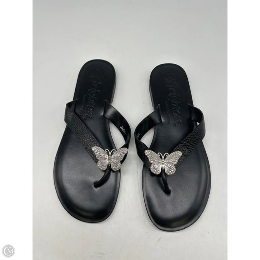 Sandals Flats By Brighton In Black, Size: 7.5