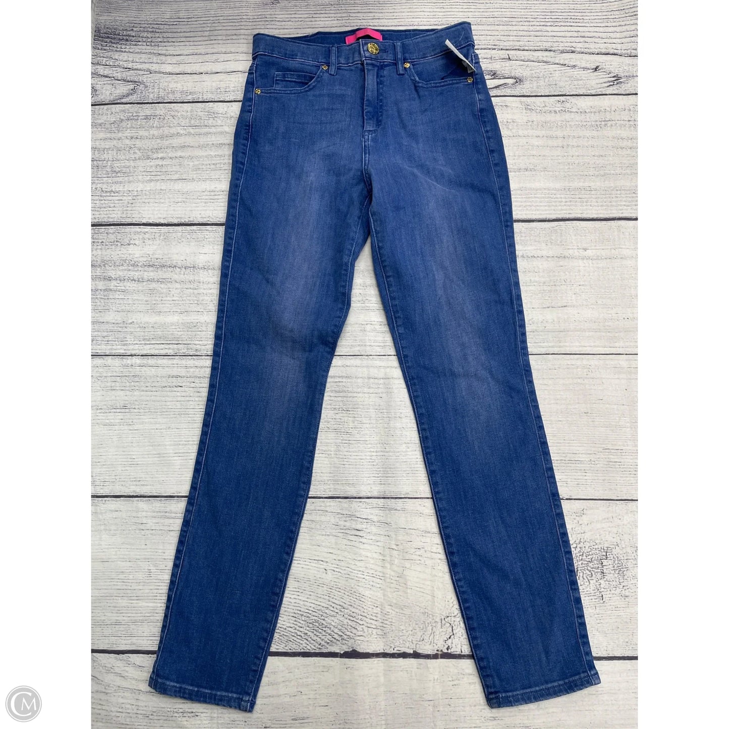 Jeans Designer By Lilly Pulitzer In Blue Denim, Size: 4