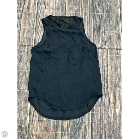 Athletic Tank Top By Lululemon In Black, Size: M