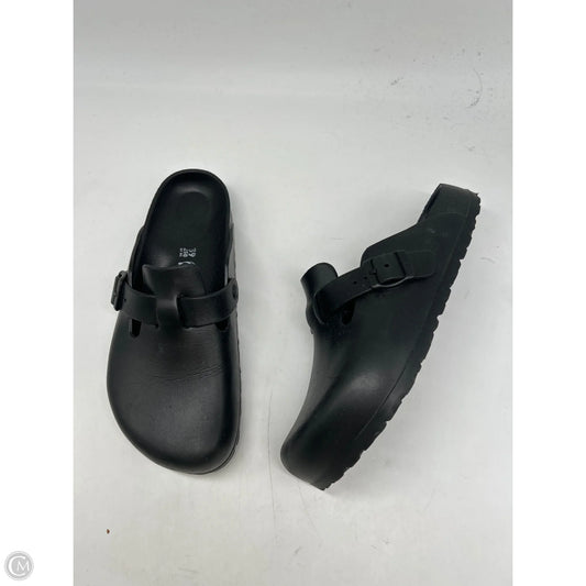 Shoes Flats By Birkenstock In Black, Size: 8