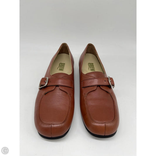 Shoes Flats By Drew In Brown, Size: 7