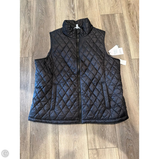 Vest Other By Time And Tru In Black, Size: Xl