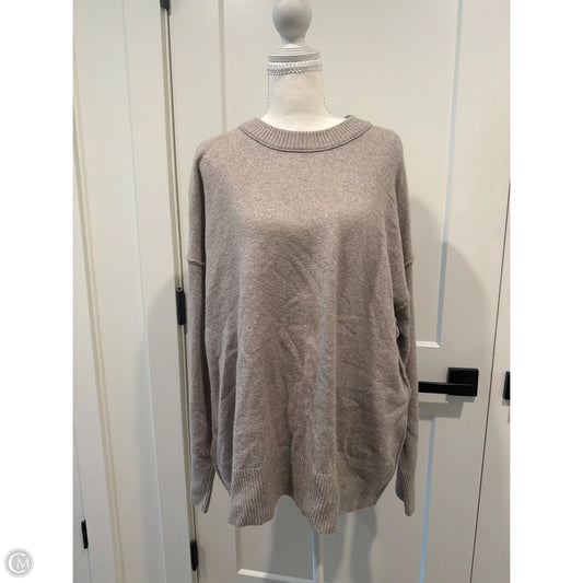 Sweater By Aerie In Tan, Size: L