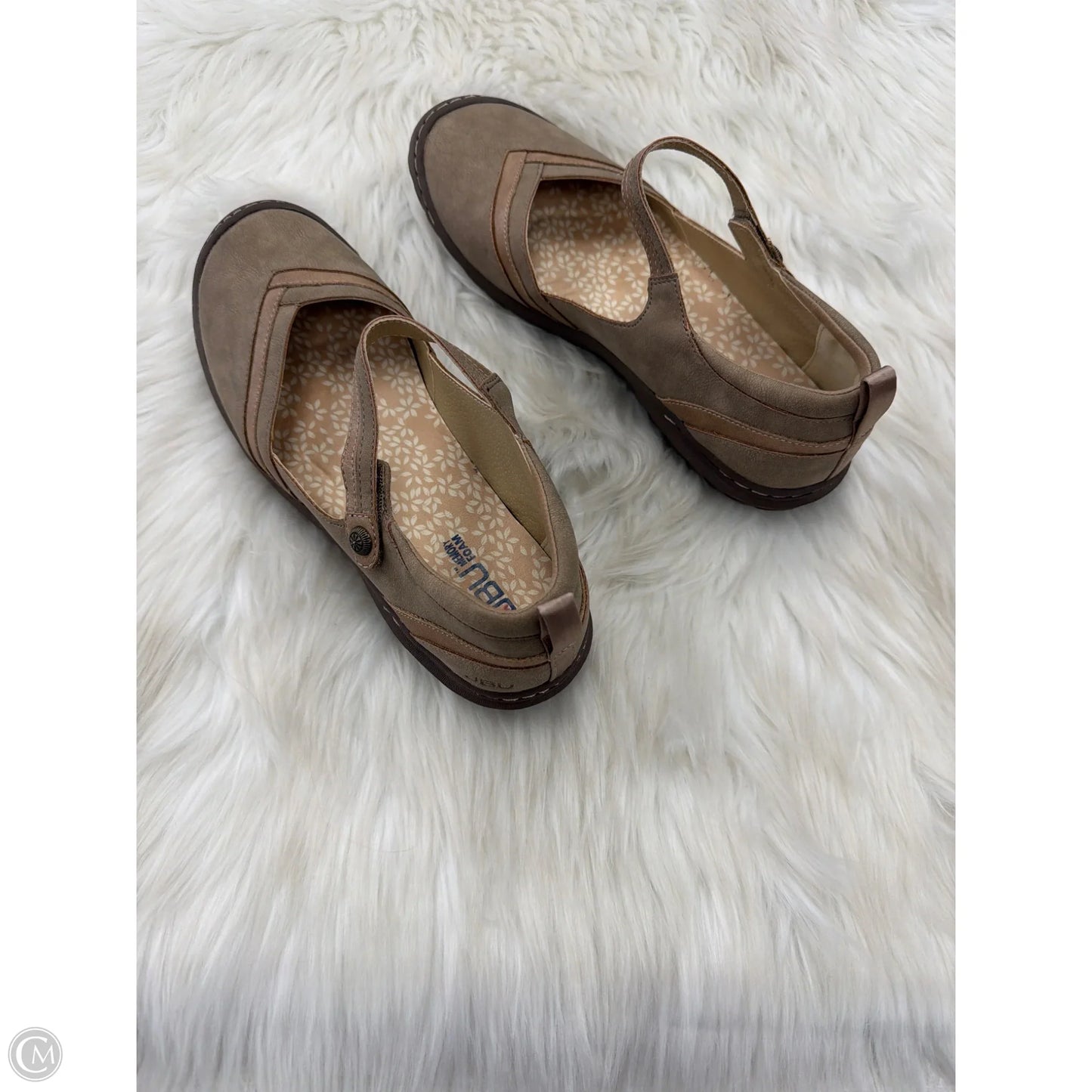 Shoes Flats By Jbu By Jambu In Tan, Size: 10