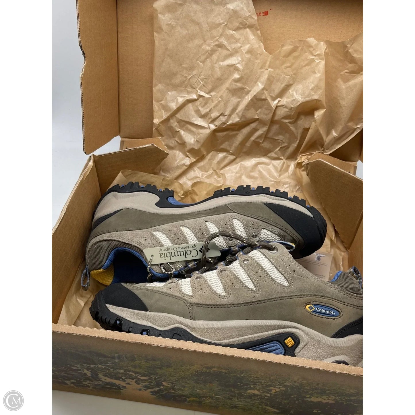 Shoes Athletic By Columbia In Tan, Size: 9