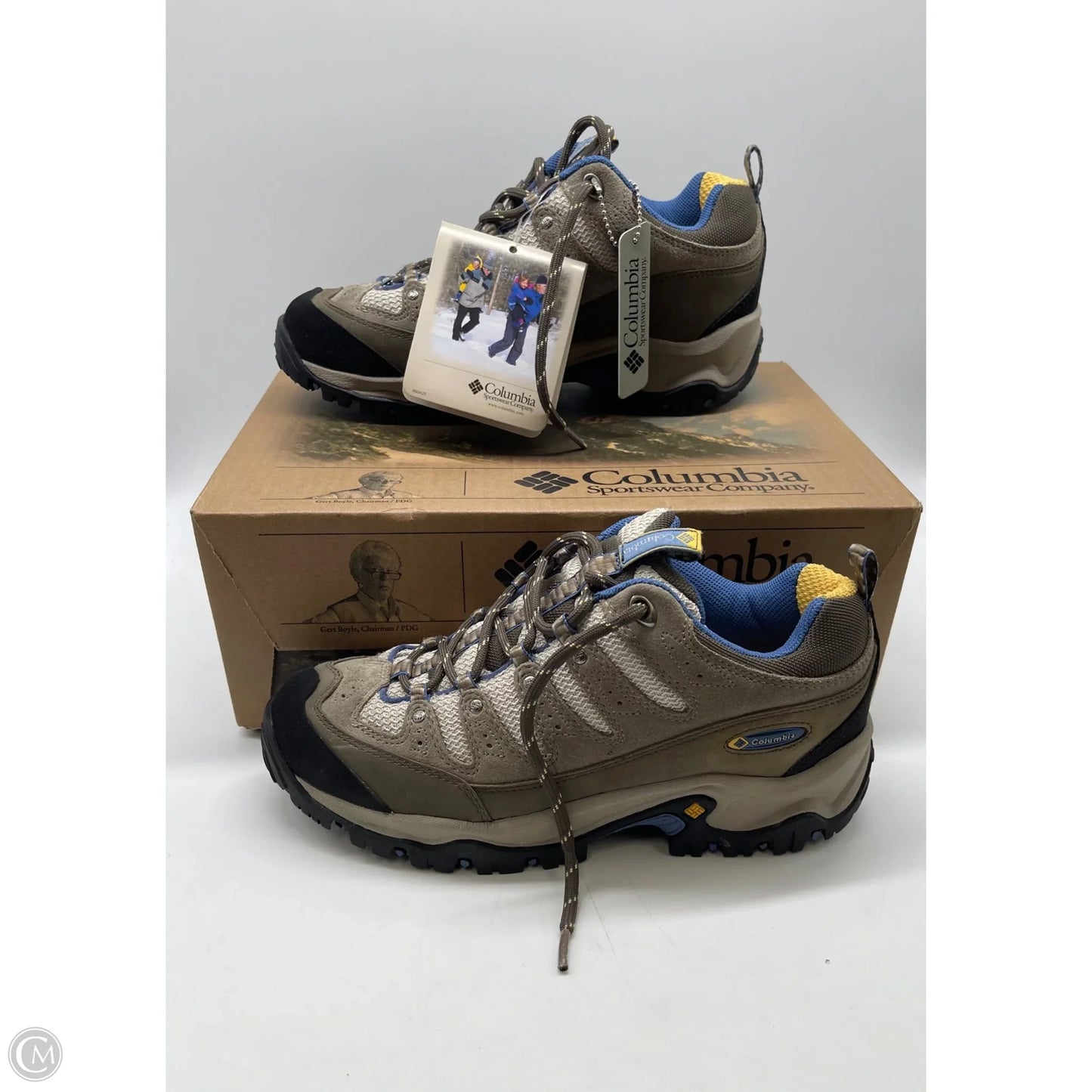 Shoes Athletic By Columbia In Tan, Size: 9