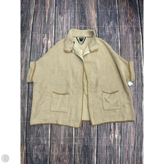 Sweater Cardigan By Steve Madden In Tan, Size: M