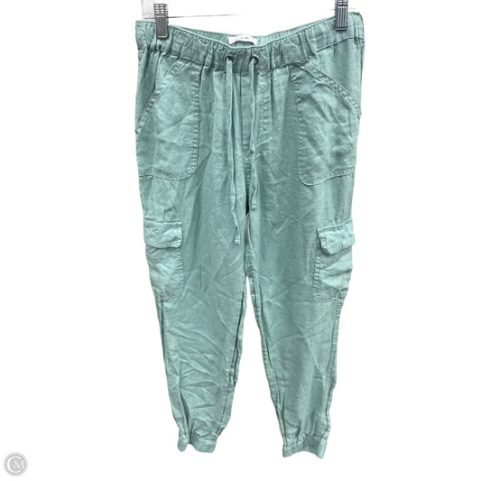 Pants Linen By Nicole By Nicole Miller In Green, Size: M