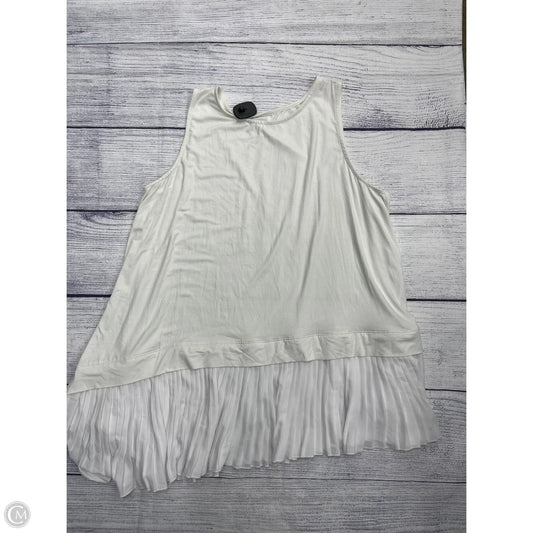 Tank Top By Jessica London In White, Size: 2x
