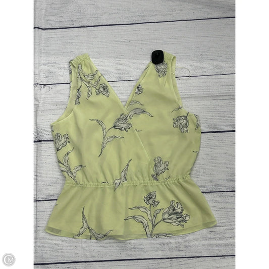 Tank Top By Banana Republic In Green, Size: M
