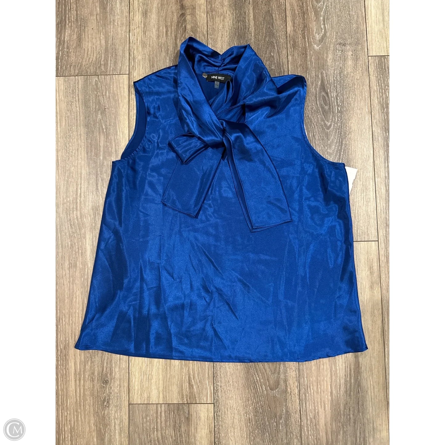 Tank Top By Nine West In Blue, Size: Xl