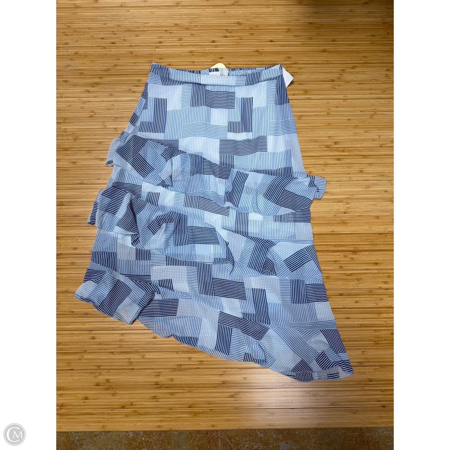 Skirt Maxi By Cato In Blue, Size: M