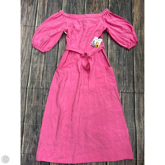 Dress Casual Maxi By Clothes Mentor In Pink, Size: Xs