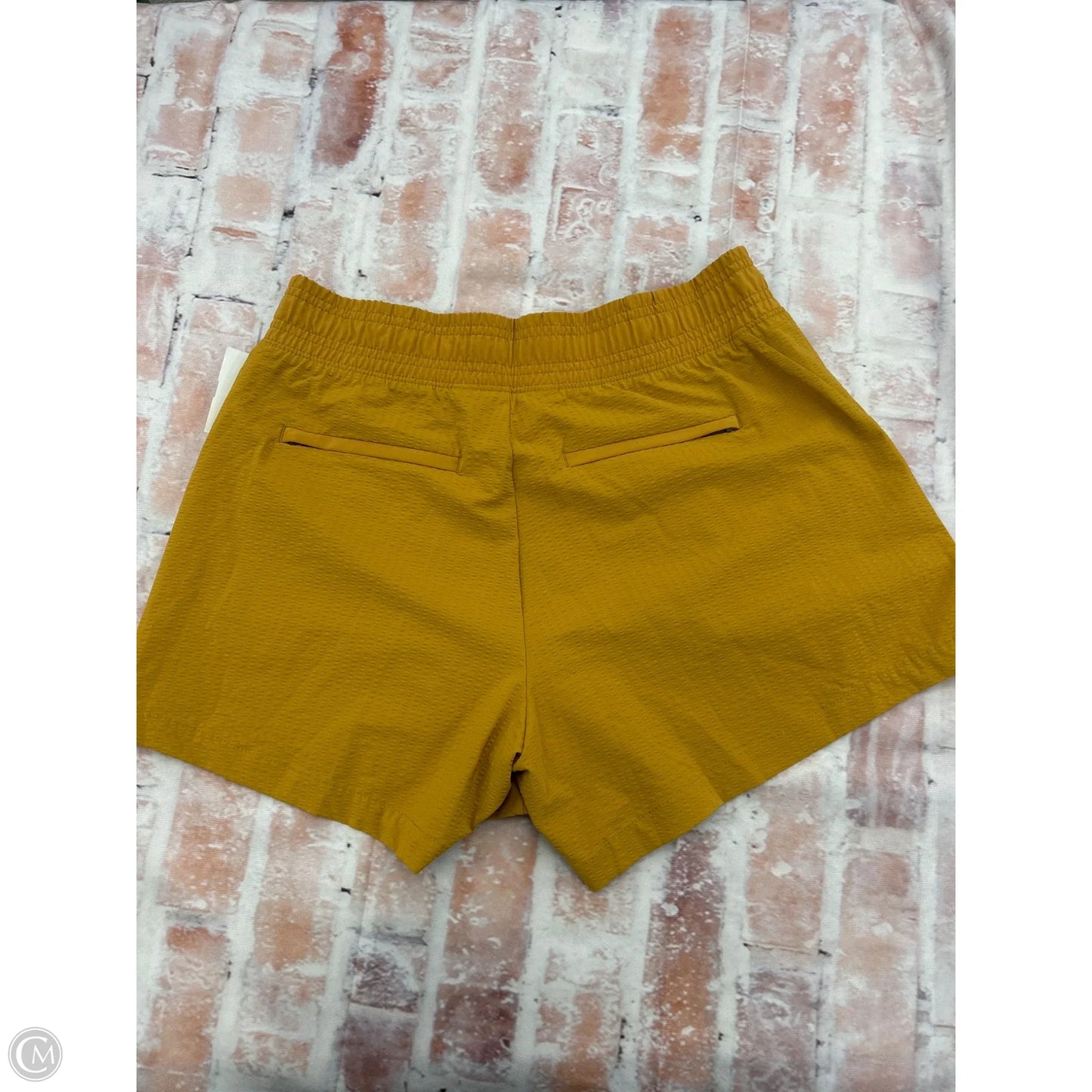 Athletic Shorts By Athleta In Yellow, Size: Xs