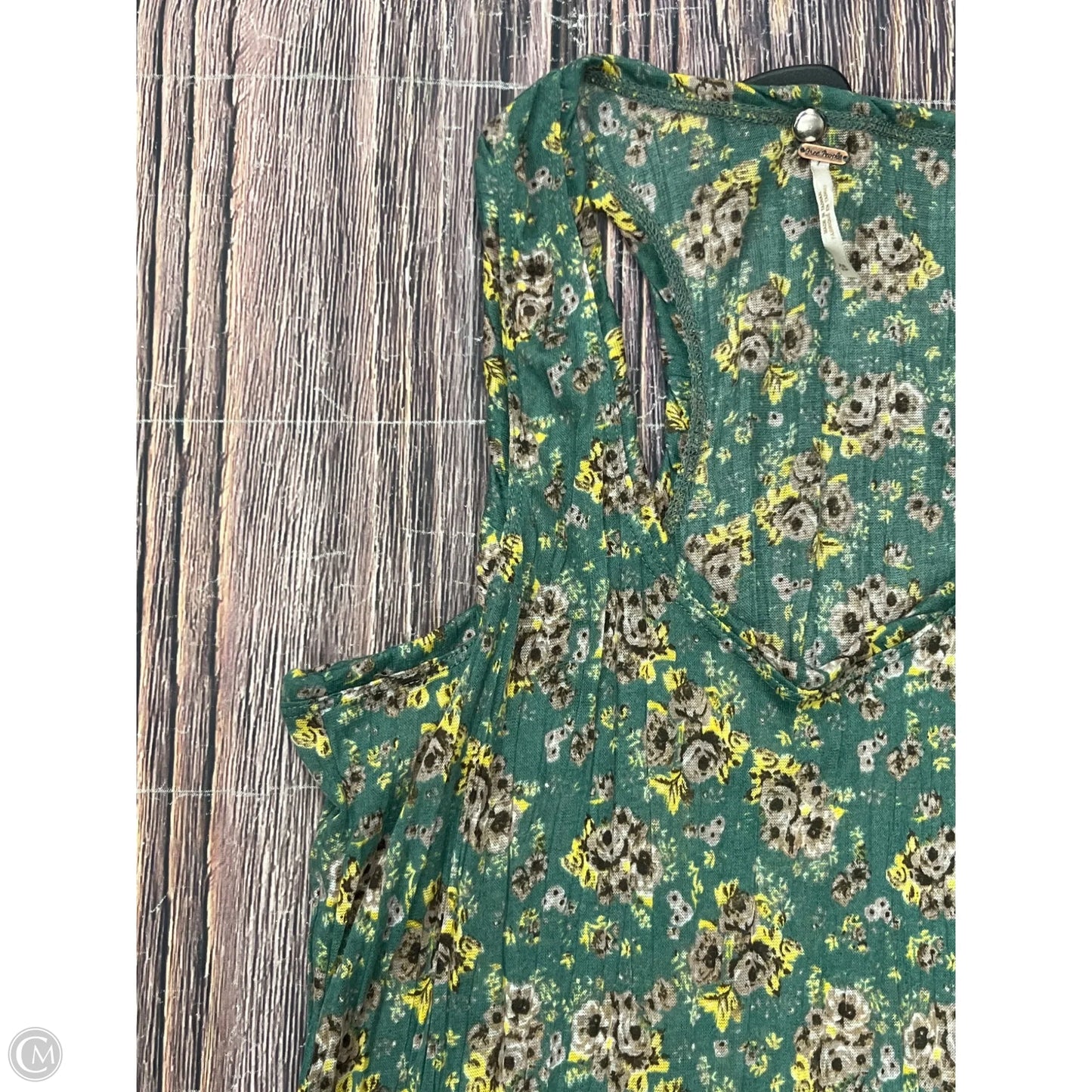 Tank Top By Free People In Floral Print, Size: Xs