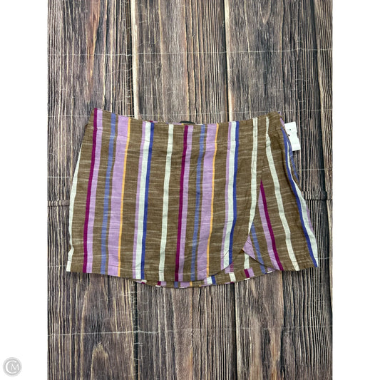 Skort By Free People In Striped Pattern, Size: S